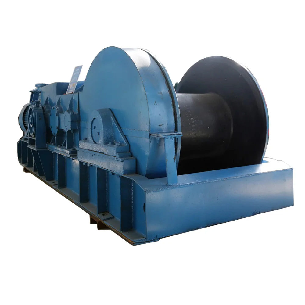 Fast Shipping Explosion Proof Cable Traction Winch Double Drum Motor Hoist Winch Remote Lifting Equipment