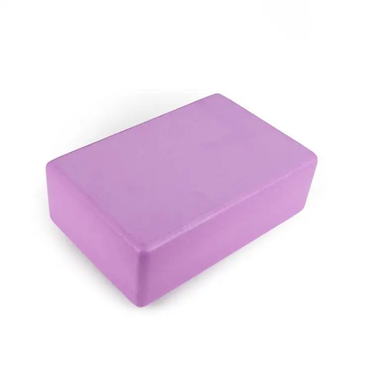 Jointop Wholesale Custom Logo High Density EVA Foam Large Yoga Block Brick Cube with Yoga Strap