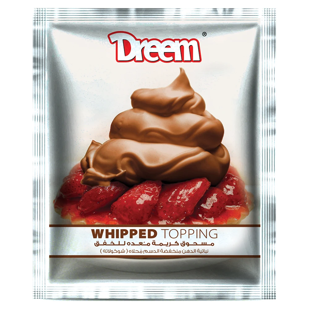 High Quality Food Soft Cream Powder Hala Food Grade Snack Smooth Whipped Cream Powder Dessert On Selling