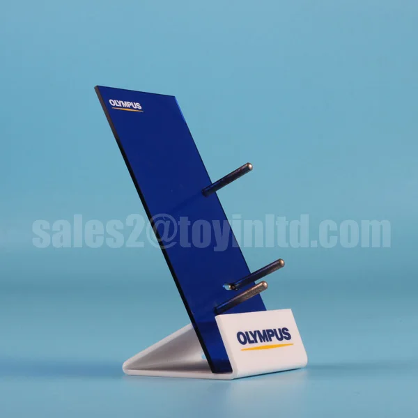 TOYIN Display Rack Supplier Custom LED Acrylic Cell phone Display Stand Holder for Mobile Phone Shop