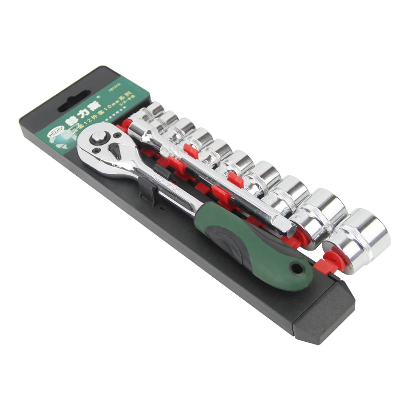 2021 Amazon Hot Sale Good Quality Repair Professional 12 pcs Socket Wrench Sets