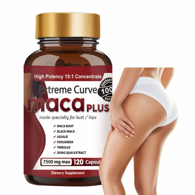 Tiktok hotselling OEM/ODM extreme curve Maca plus maca roots Capsules made specialty for butt & hips dietary supplement