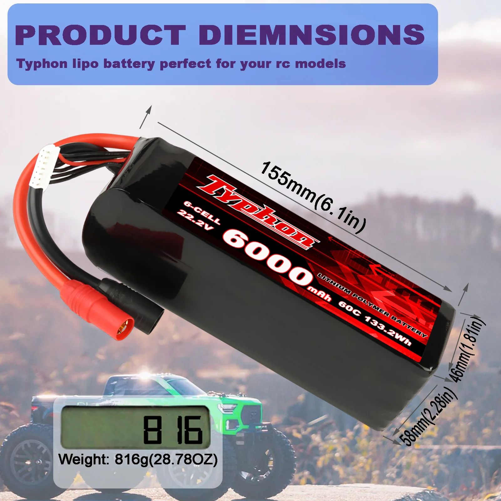 custom lipo battery 11.1v 5000mah 25c 100c 3s 2200mah 4s 22.2v 22ah 16000mah 12s 6000mah 6s high rate lipo battery for rc