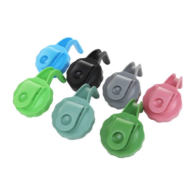 New Hot Sale PP 86mm Juice Coffee Pour Lids Wide Mouth Mason Jar Flip Cap with Handle