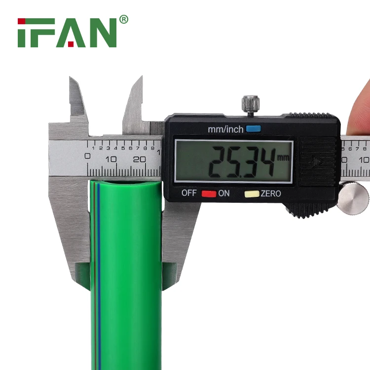IFAN Manufacturers PPR Tube Hot And Cold Water PPR Plumbing Pipes 20-110MM Green PPR Pipe