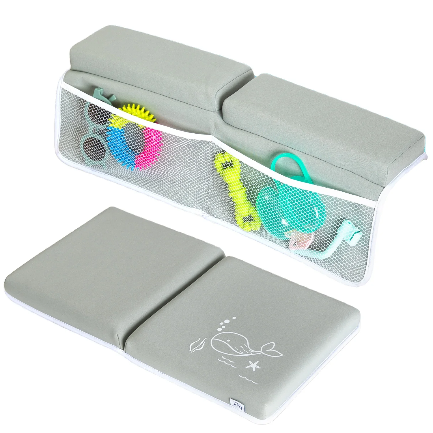 Good Price Factory Customized Baby Bath Custom Thick Neoprene Bath Kneeler and Elbow Rests Mat Machine Washable Kneeling Pad