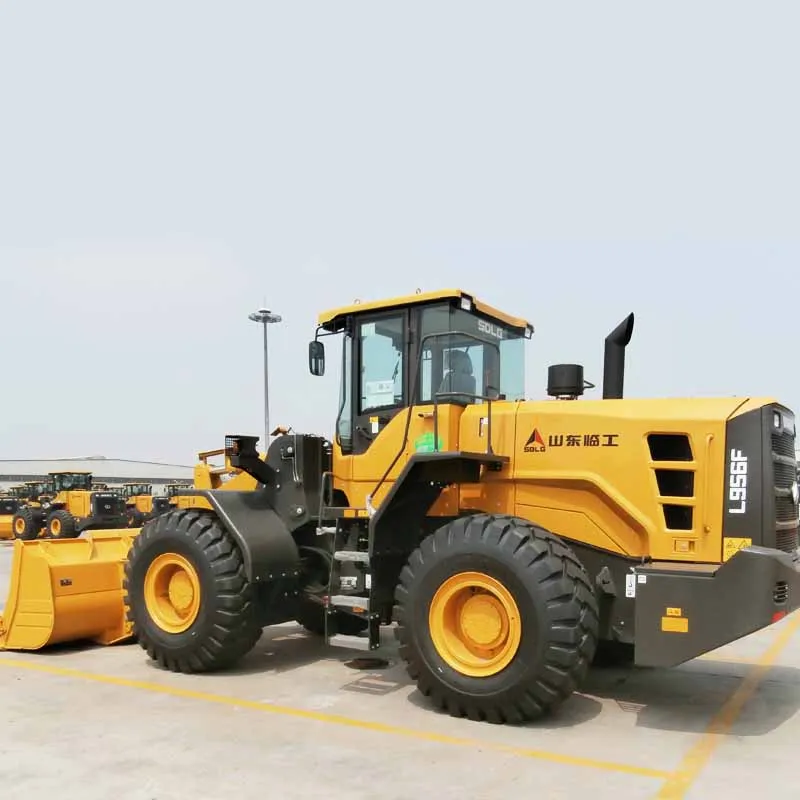 Used Sdlg L956 Front End Loader 5t Heavy Duty Wheel Loader Lg956 sdlg 956 wheel loader retro excavator