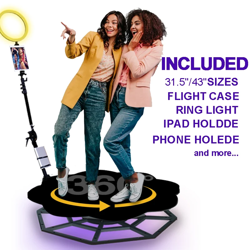 vogue manual wireless selfie 360-photo-booth  photobooth 360 rotating roaming spin camera 360 photo booth automatic