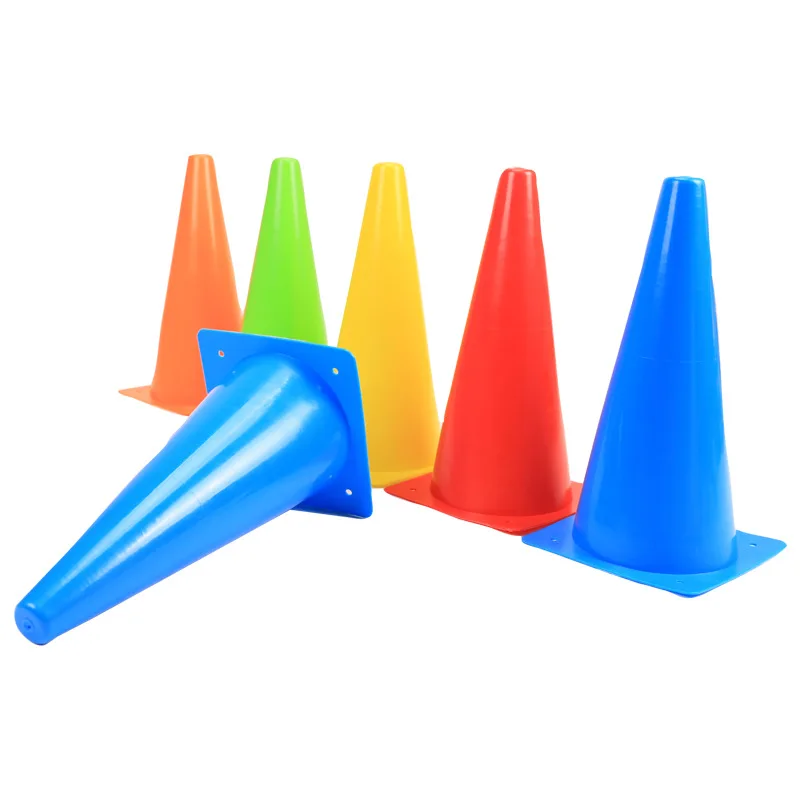 Wholesale traffic cones sport training roadblock cone soccer football sports training agility cones
