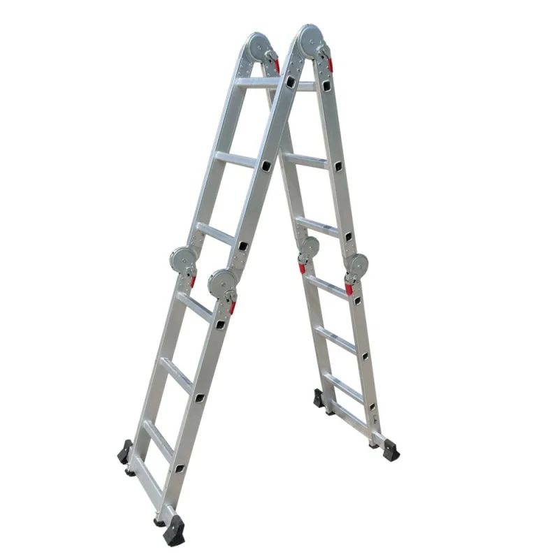 EN131 Multi Functional ladder aluminium folding ladder Expediency Use Lightweight 150kgs capacity