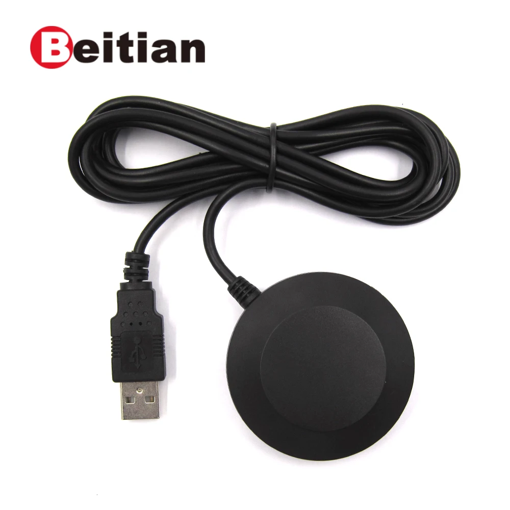BEITIAN USB GLONASS GPS receiver NMEA-0183 magnetic mounting waterproof G-MOUSE better than BU-353S4 BN-808