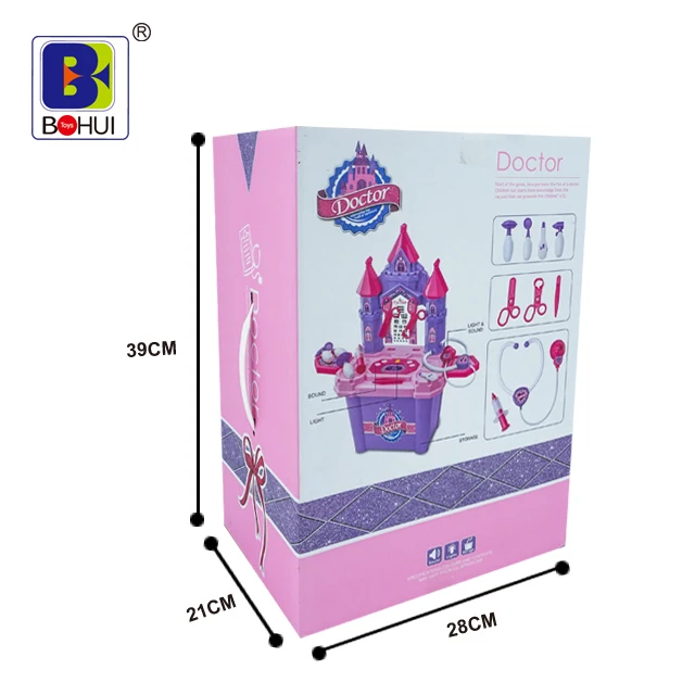 Doctor Toy Including Stethoscope Work Bench Toy To Change Storage With Lights  And Sound Pretend Play Set