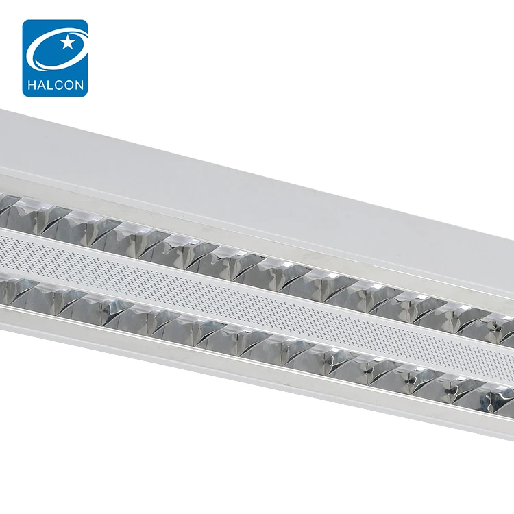 Low Price Energy Saving Indoor Hospital Corridor Ceiling Grille Lamp 30 38 58 watt Led Office Light