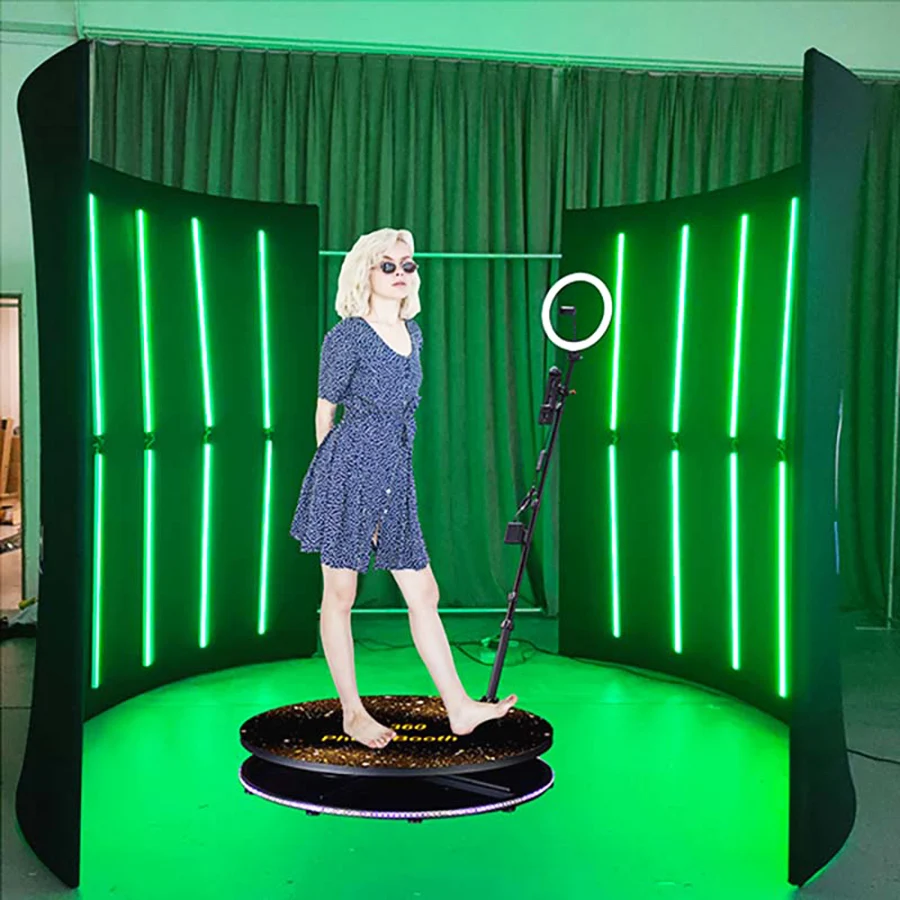 360 Photo Booth Infinity Led For Wedding Party Overhead 360 Photo Booth Product Number