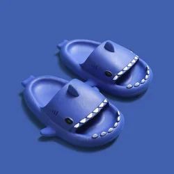 Customize Summer Water Home Cartoon Cute Tiger Shark usa Kids And Adult Novelty Cloud Shark Slides Slippers