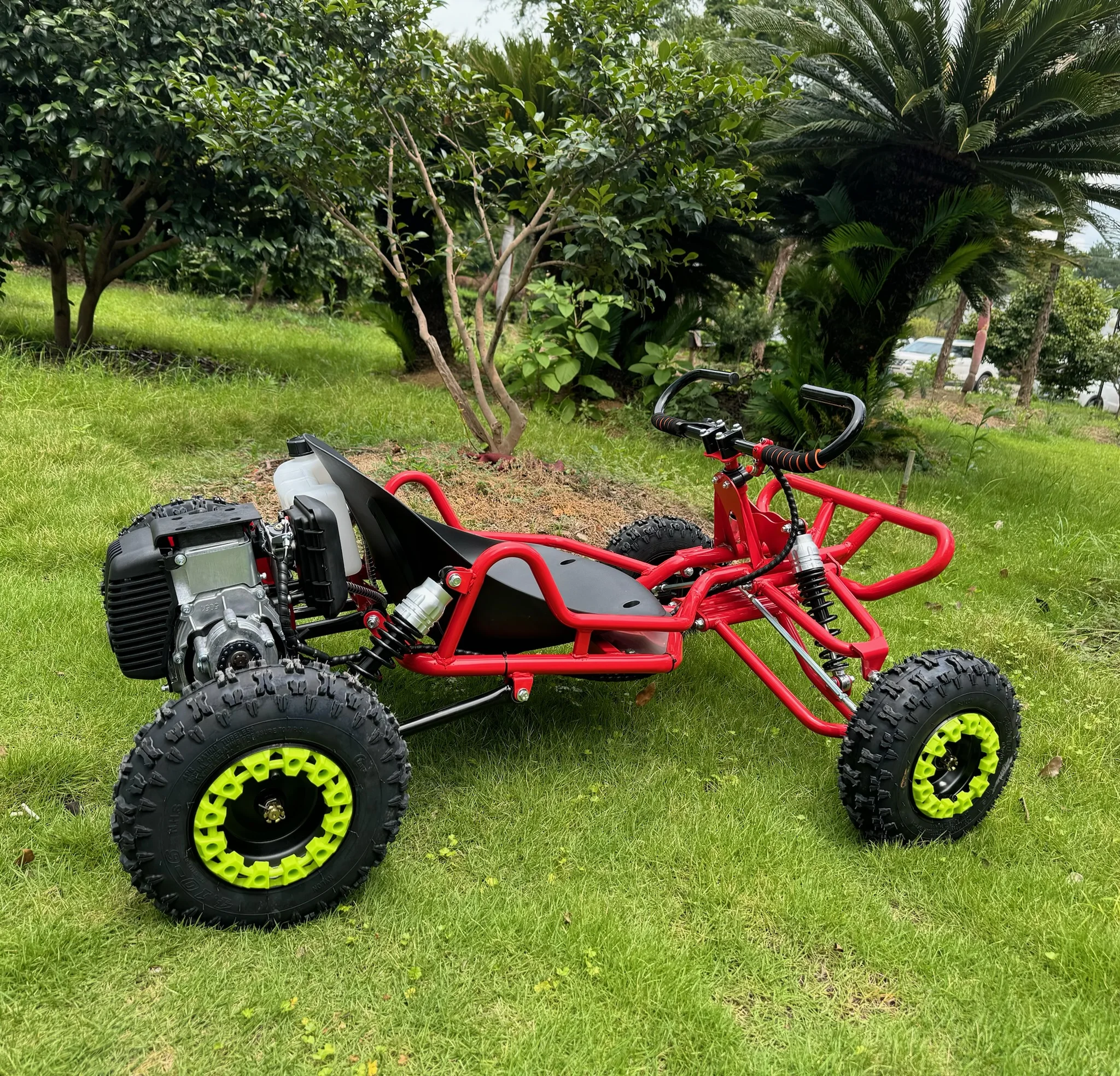 Highper Air-cooled Petrol Sand Cross Off Road 63.3cc Go Kart for Grassland