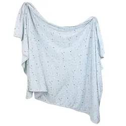 Breathable Cotton Bamboo Baby Swaddle Blanket Jersey Blankets