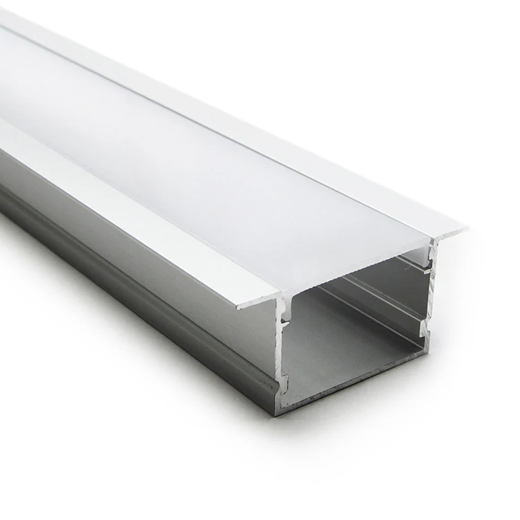 Aluminium For Lamps Indirect Lights Corner Case 100/75 Flexible Strip Aluminum 4m Shenzhen Banner Extrusion T Slot Led Profile