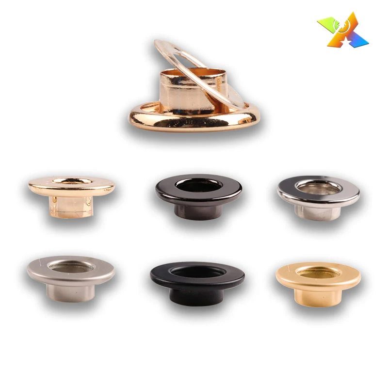 Customized high quality Double layer eyelets and grommets branded eyelets eyelet brass