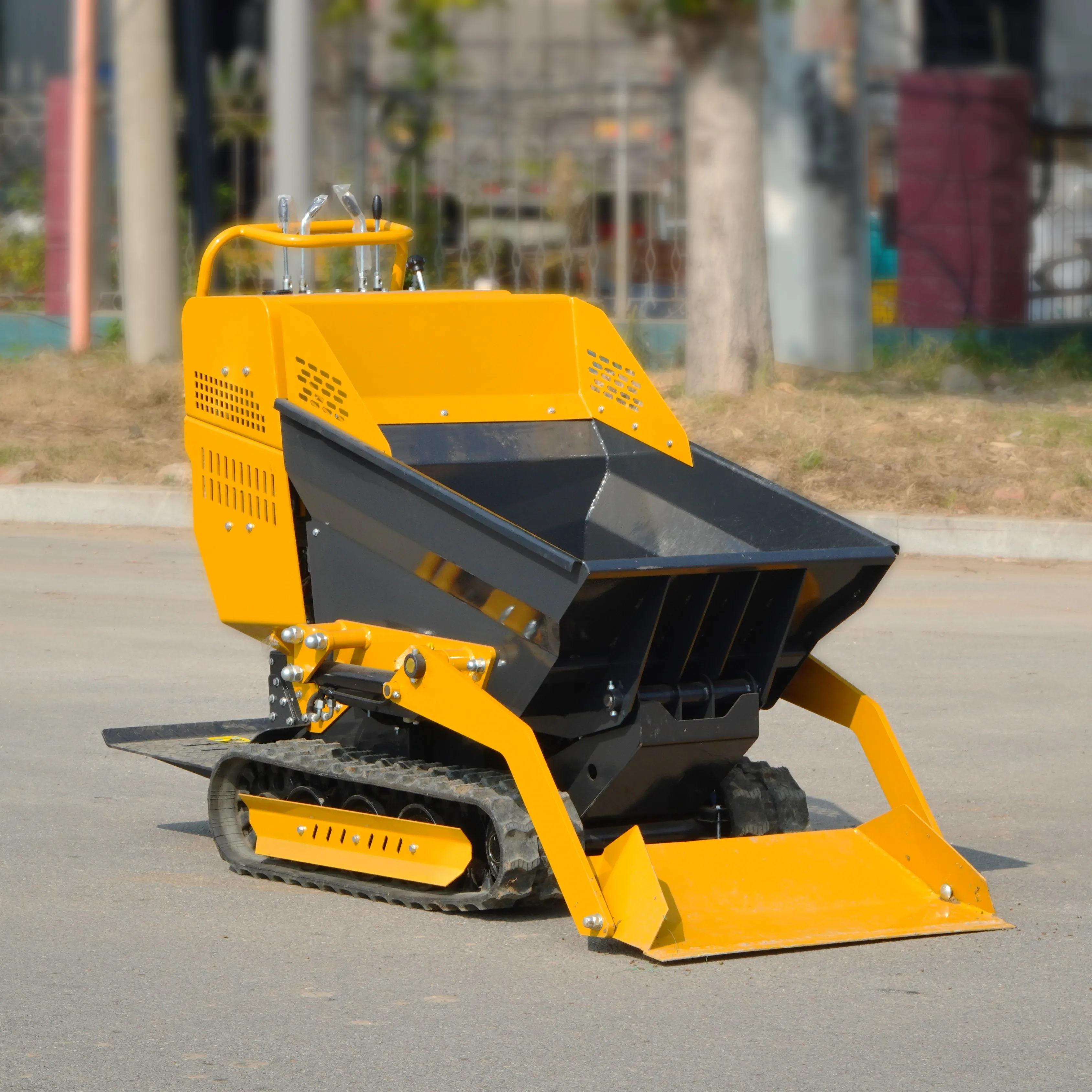 500kg Portable Dumper Mini Transporter Construction Hydraulic Diesel Mini Dumper Truck