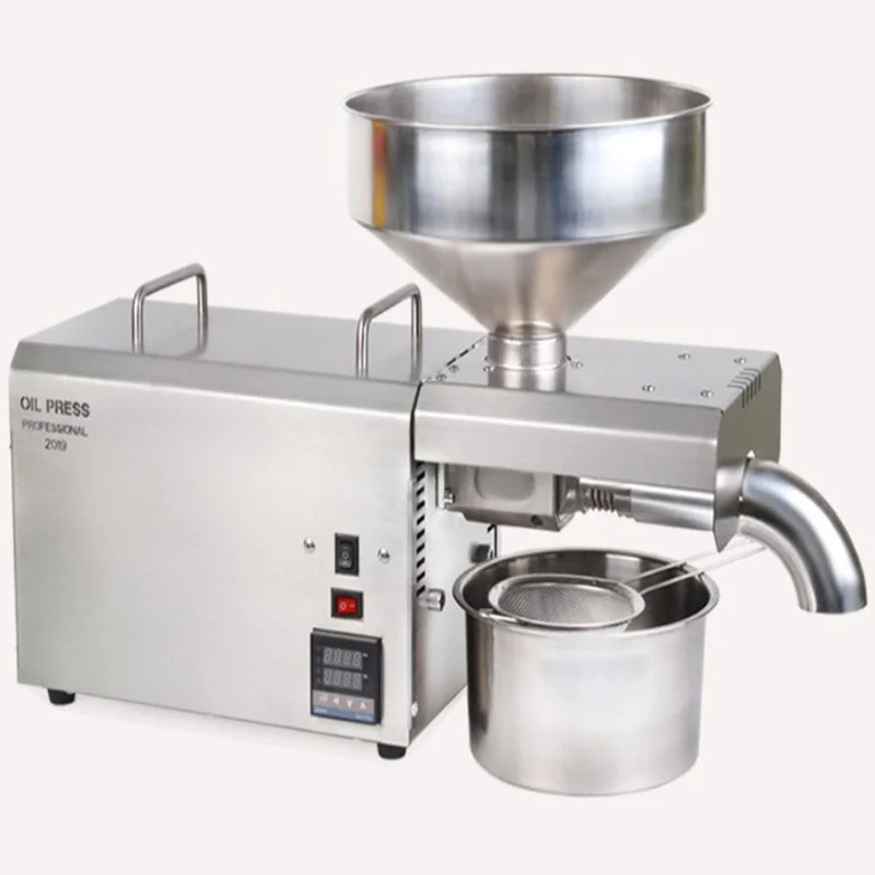 Production 6-10 Kg/h Cold Press Black Seeds Oil Small Olive Machine