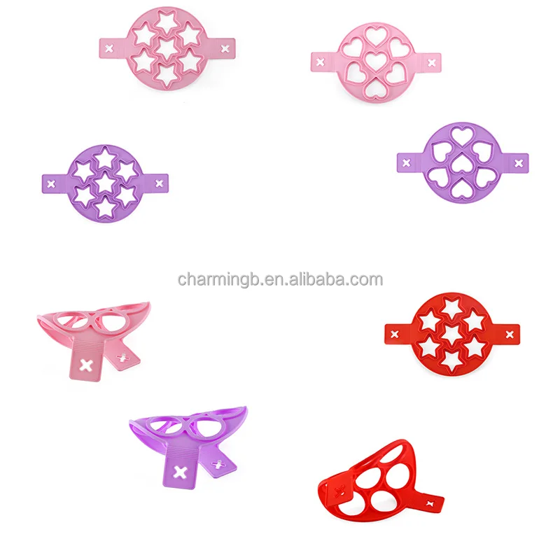 Durable Pancake Molds Ring Silicone Fried Egg Mold Reusable Pancake Maker Egg Ring Kitchen Cooking Baking Tools