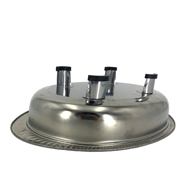  Горячий горшок буфетный набор посуды из нержавеющей стали овальный лоток с четырьмя ножками