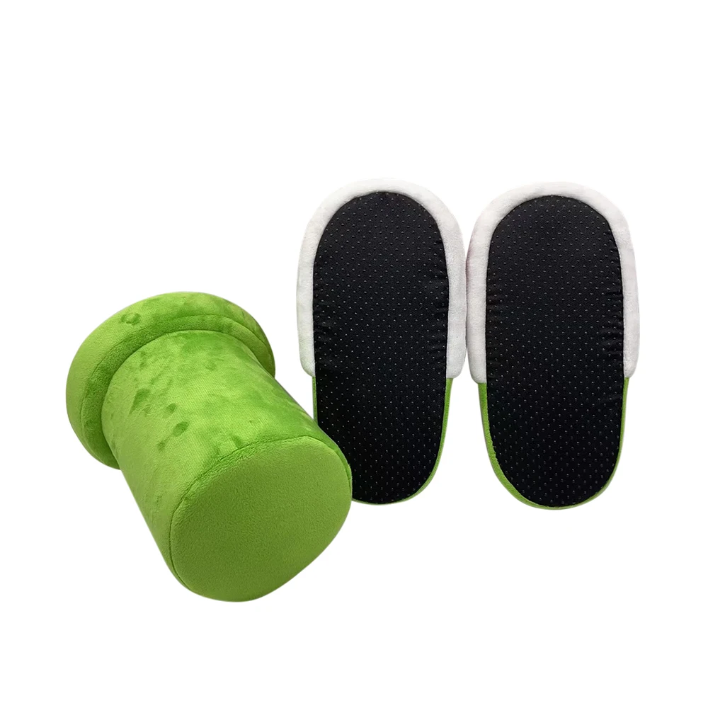 Piranha Flower Personalized Plush Slippers Unisex Winter Cartoon Creative Plush Mushroom Custom Plush Slipper