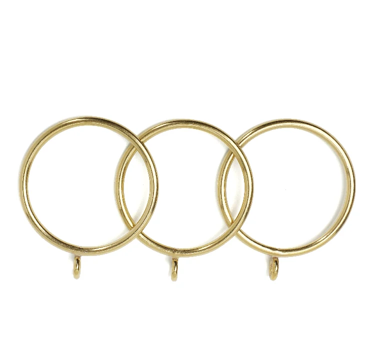 Factory Wholesale Stainless Steel shower roman ring for curtain Curtain Drapery Hardware Rod Rings Accessories