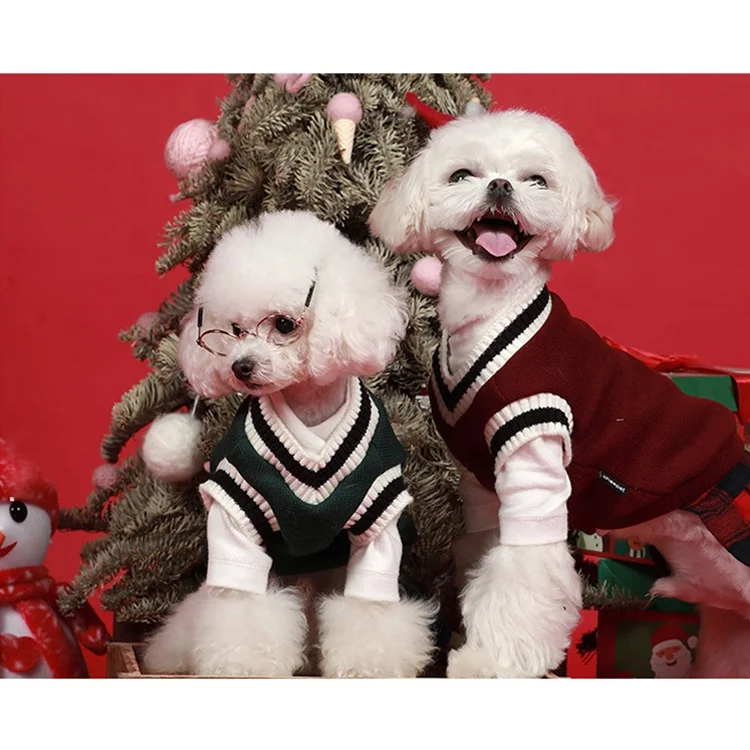 Wholesale Designer Classic Cable Knit Pet Dog Jumper Sweater Clothes