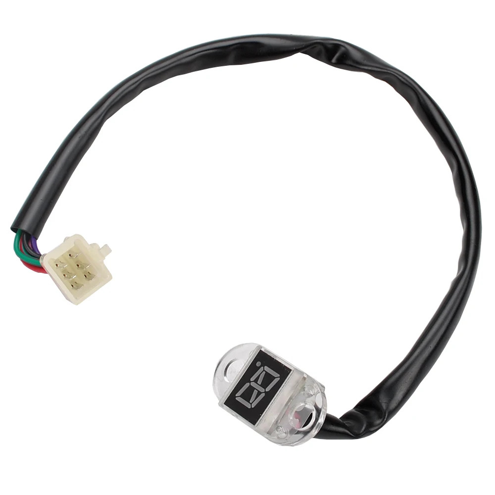  12V Индикатор шестерни универсальный мотоцикл 5 скорость цифрового индикатора переключения передач рычаг датчики дисплей подходит для всех