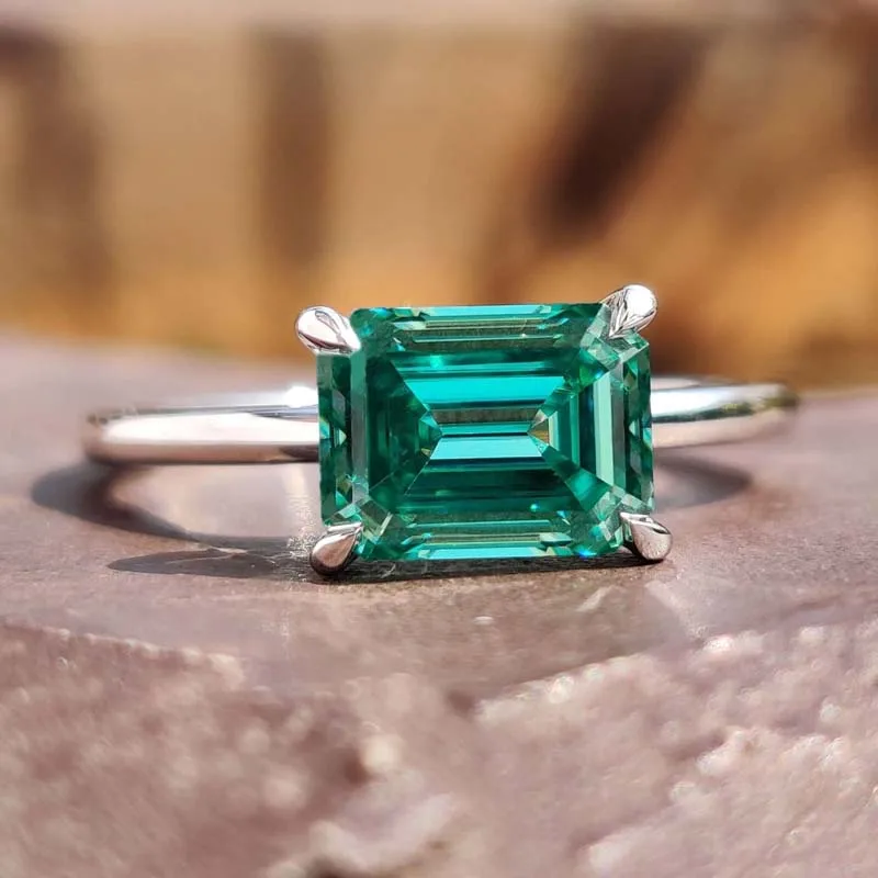 7Carat Brand Emerald cut D VVS Moissanite diamond for Jewelry