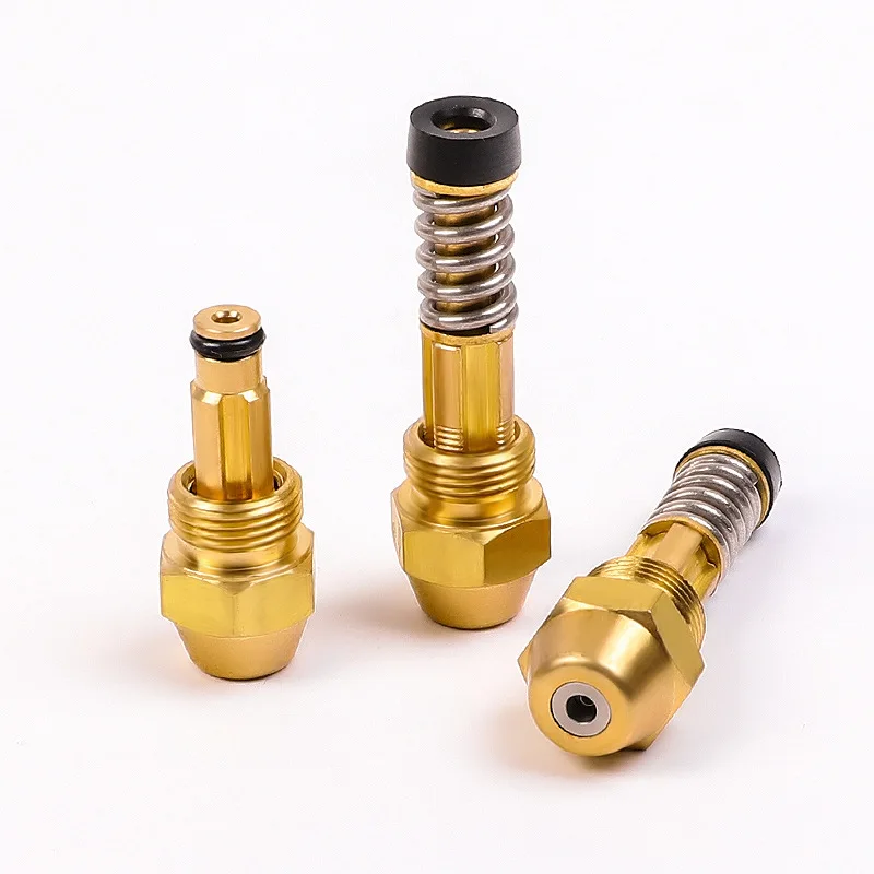 Customized size atomizing dedusting jet nozzle warm air blower nozzle flat washer fuel nozzle with spring