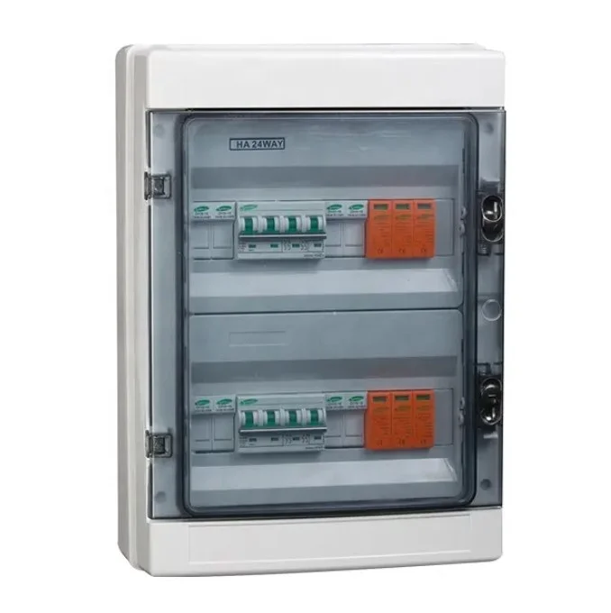 Factory  Waterproof IP65 Solar DC Combiner Box 2 4 5 6 8 10 12 16 24 Ways String PV Box