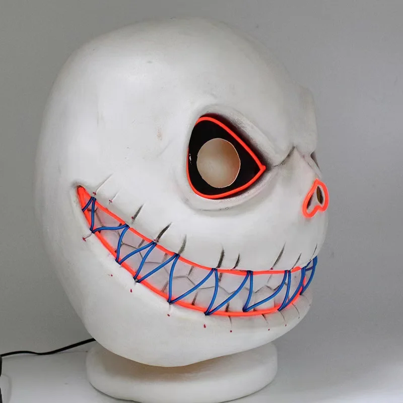 Glow Jack Mask Halloween Pumpkin Costume