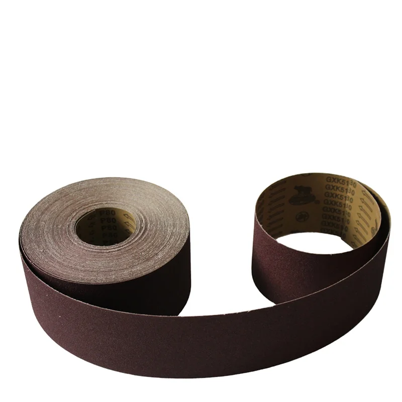 10cm*50m Hand Tear Emery Paper sanding Belt Abrasive Paper Sand Roll Sand Paper Belts