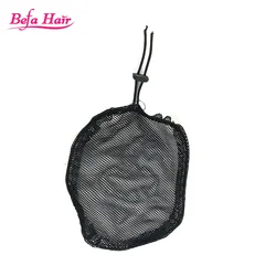 Ponytail hair net with adjustable strap weaving wig caps ponytail wig maker for making ponytail