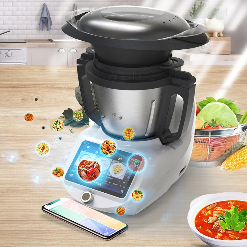 Wholesale Chopping Mixing Blade Thermo Cooker Electric Robot Food Processor Thermomixer All In One Appliance