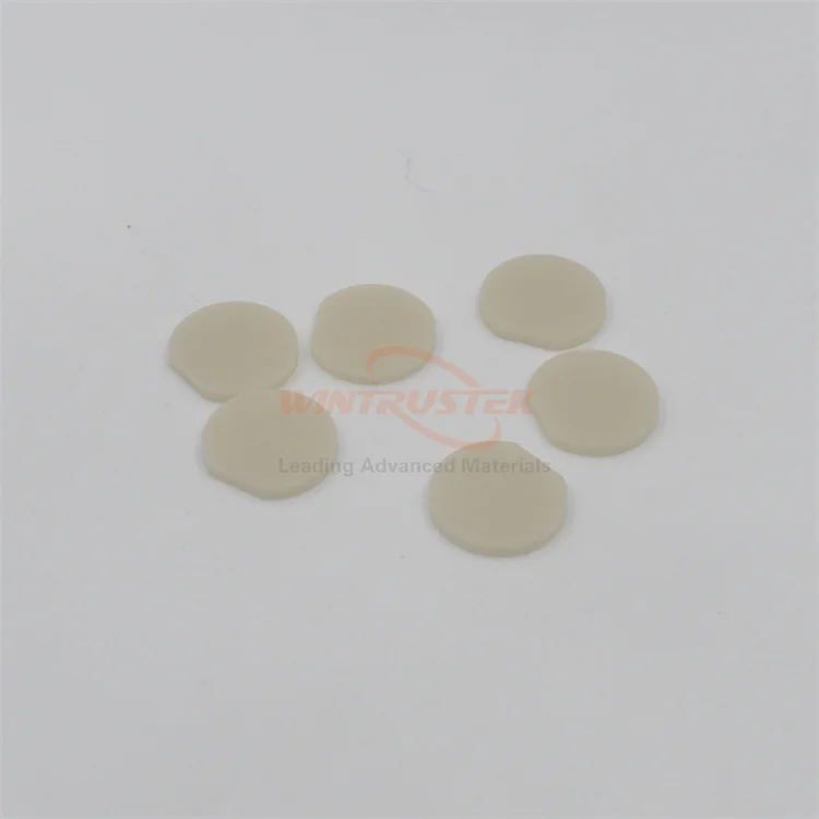 Aluminium Nitride Ceramic Disc AIN Ceramic Wafer with High Thermal Conductivity