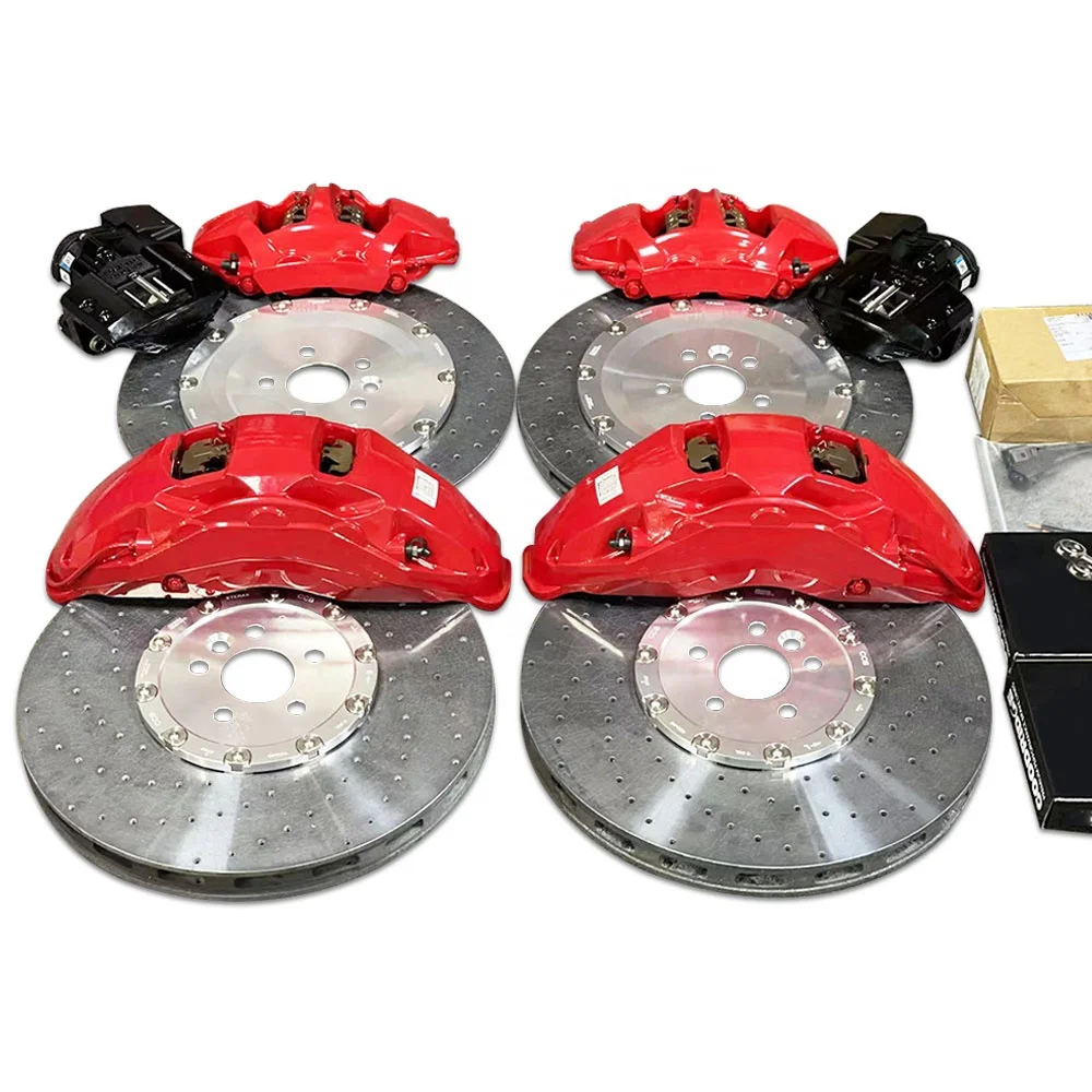 Racing Front & Rear Disc And Disks Carbon Ceramic Brake Kit For Nissan Gtr R32 D21