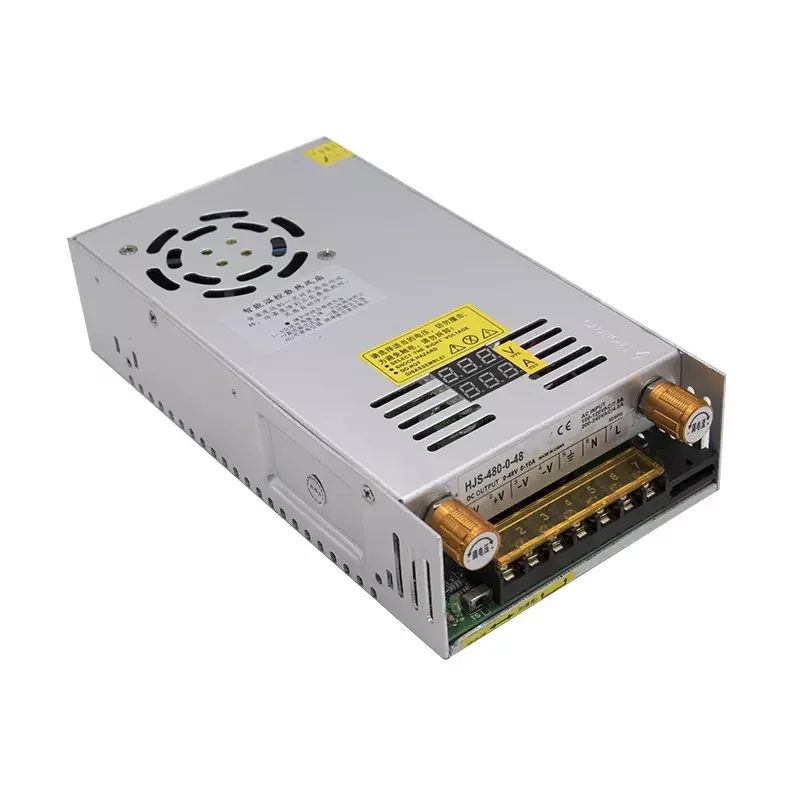 Digital display 0-48V adjustable 0-10A 480W DC stabilized voltage switching power supply HJS-480-0-48
