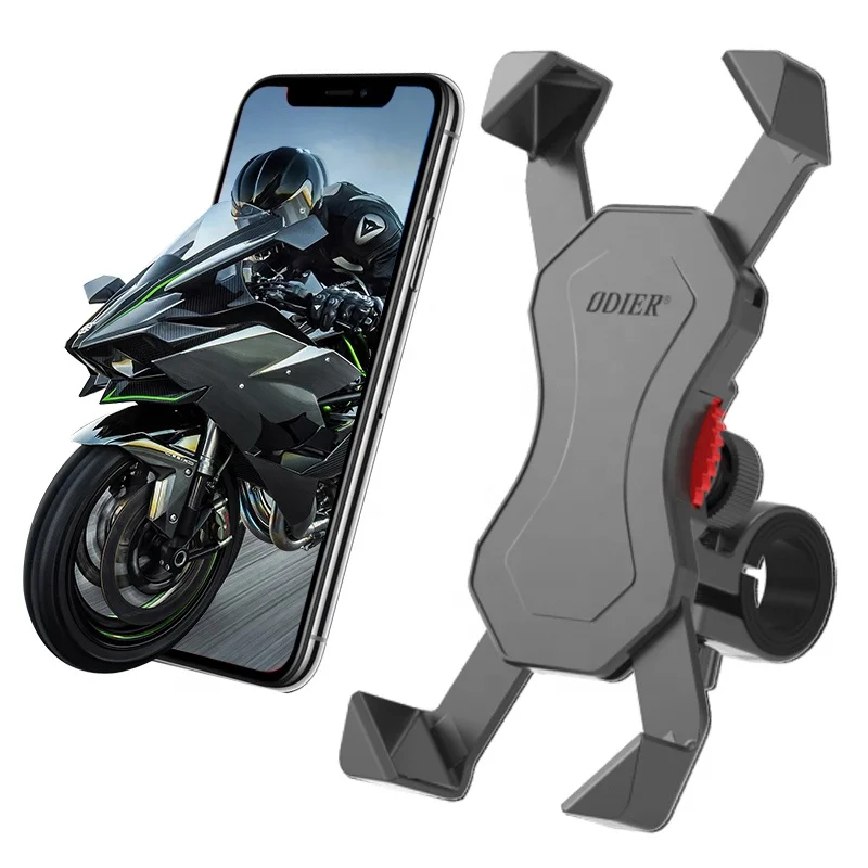 ODIER support customized ABS plastic motorcycle mobile phone holder universal/bike accessories