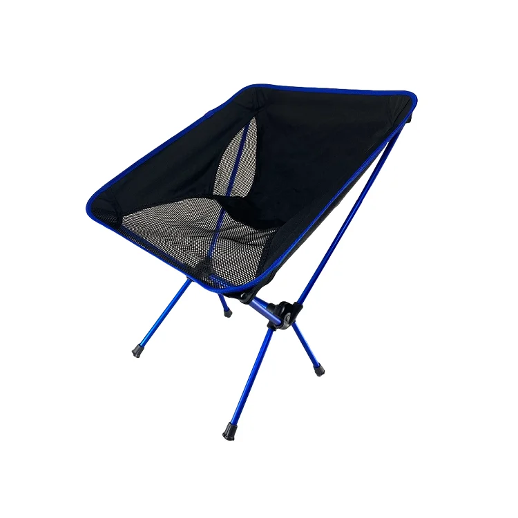 
Popular online sale high quality 56*60.5*65.5cm outdoor metal aluminum alloy tube folding chair black folding fishing chairs 