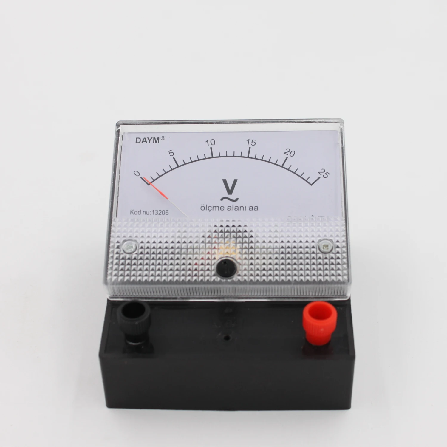Portable 25V AC Laboratory Voltmeter for School Teaching Laboratories Educational Equipment