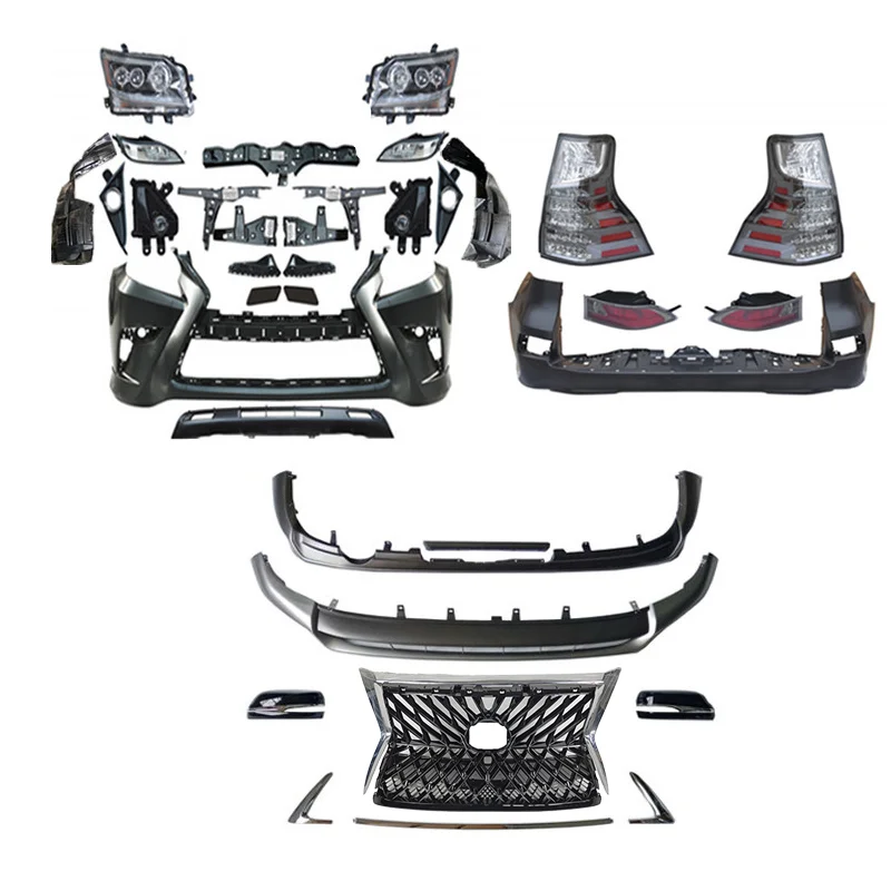Front bumper Grille for LEXUS 2014-2019 GX400 GX460  Full body kits 2010 Upgrade 2020 new model