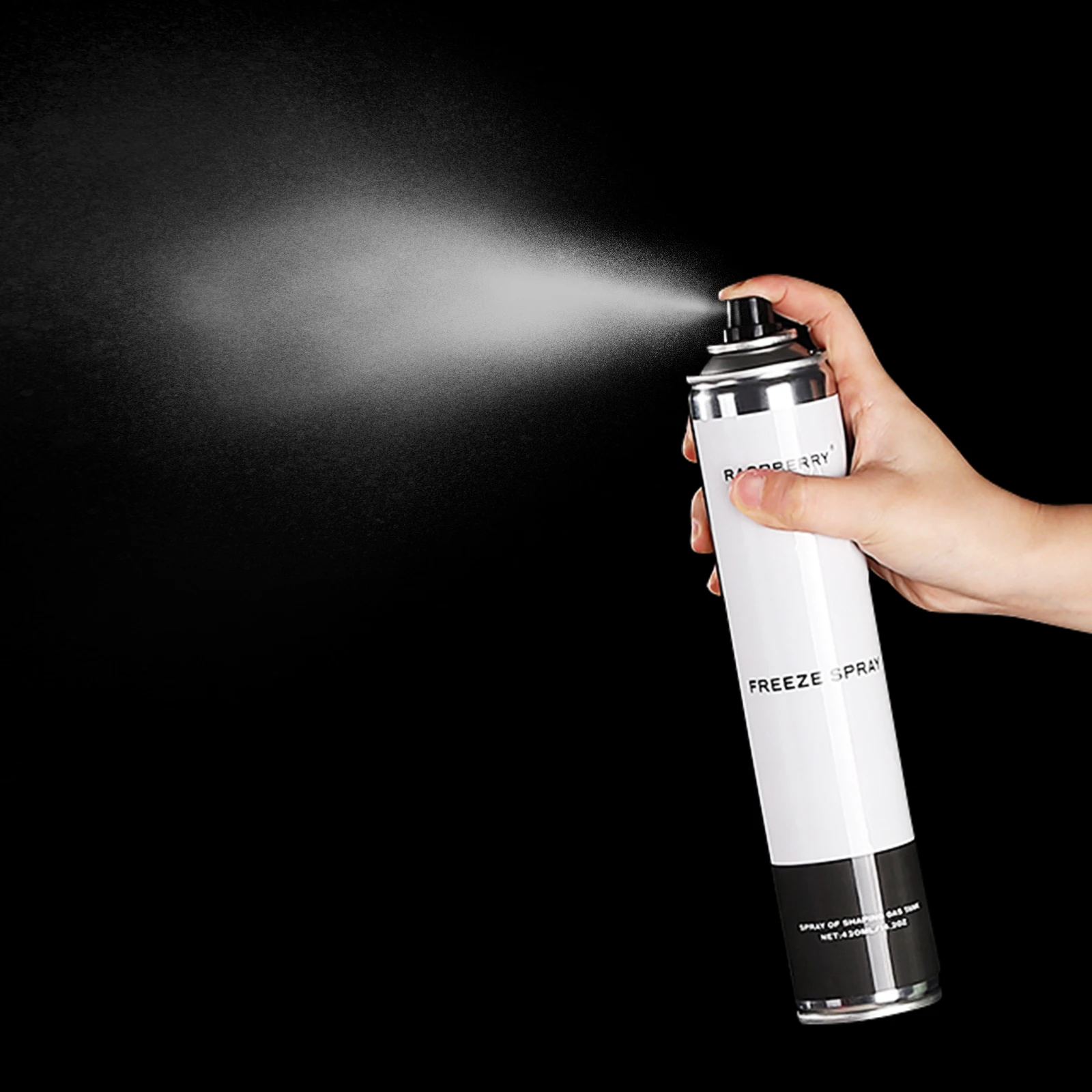 Strong Hold Freezing Finishing Glossy Hair Spray Glued Blasting Freeze Spray