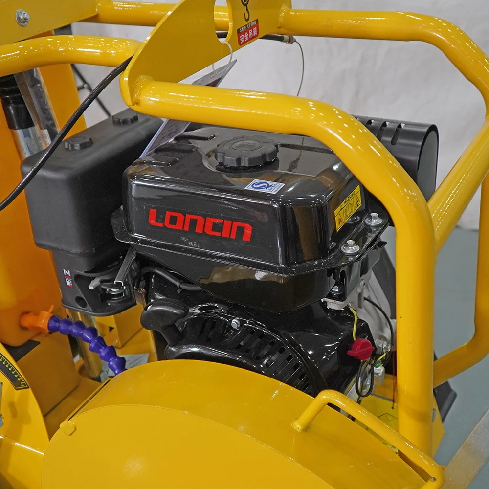 Diamond Saw Gasoline Diesel Engine Asphalt Cement Saw CutterFloor Cutter Cut Price Walk Behind Concrete Road Cutting Machine