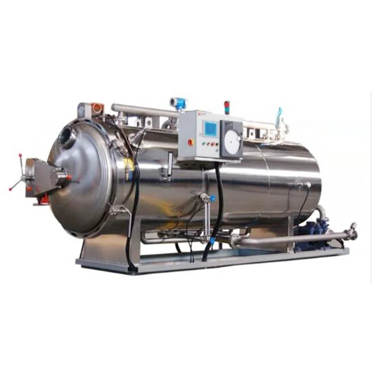 Hot Water Spray Food Retort Autoclave Canned Olive Sterilization Retort Autoclave