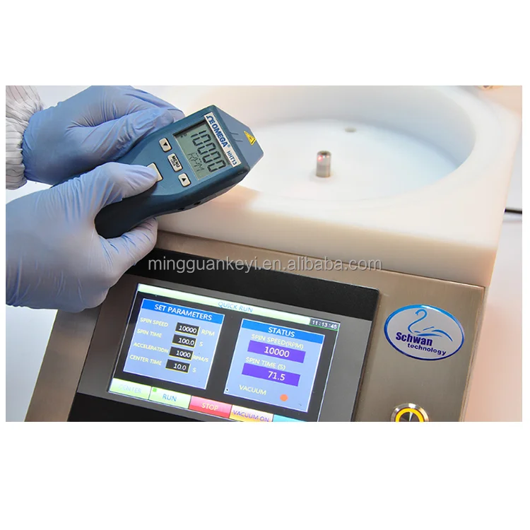 Laboratory Anticorrosion AC300 Desktop Vacuum Spin Coating Machine with vacuum chucks upto 12 inch wafer