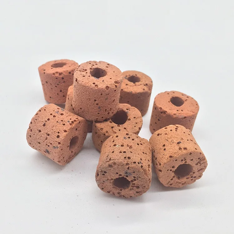 2024 New wn Aquatic Water Plant Fixed Ring for Aquarium Landscape Ceramic Plant Pot Ring Tool Aquarium Decoration Fish Tank
